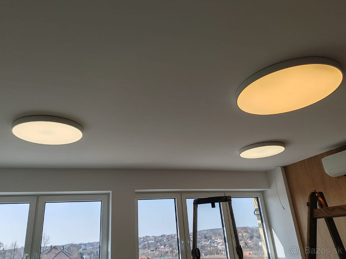 Kruhové LED svietidlo detail