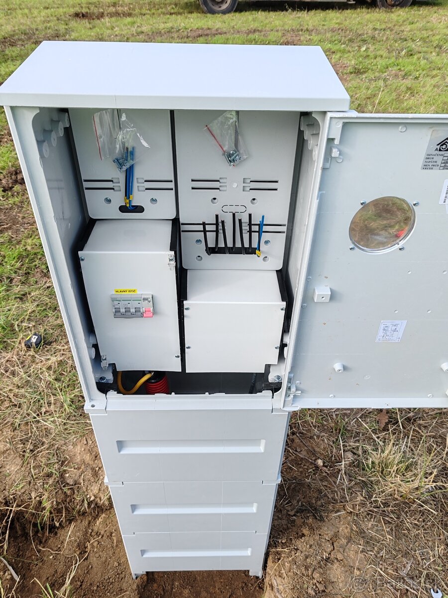 Elektrická prípojka - rozvádzač